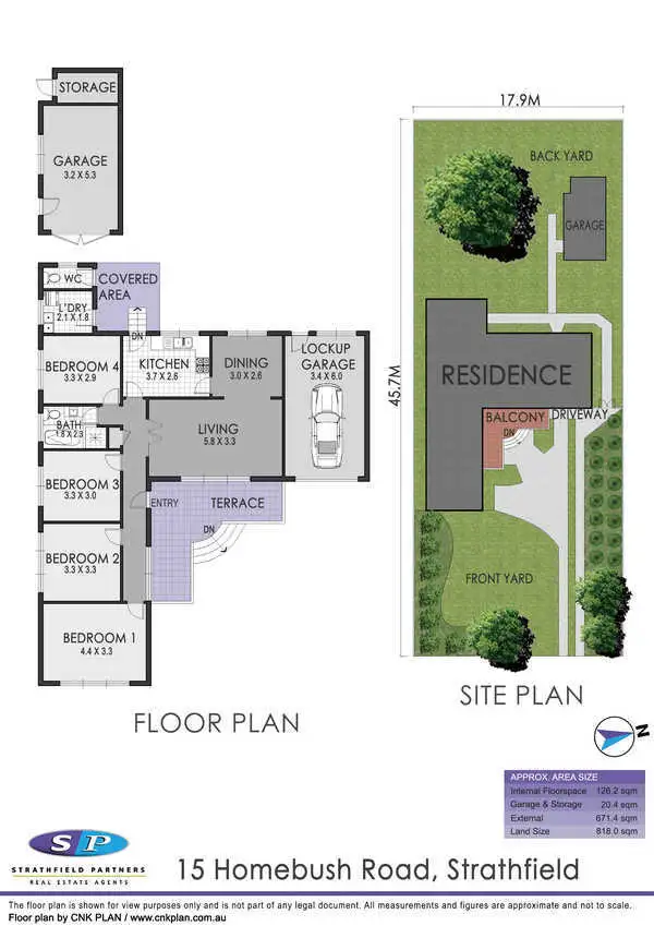 Floorplan of Homely house listing, 15 Homebush Road, Strathfield NSW 2135