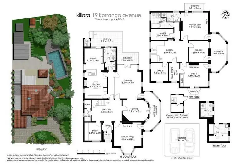 Floorplan of Homely house listing, 19 Karranga Avenue, Killara NSW 2071