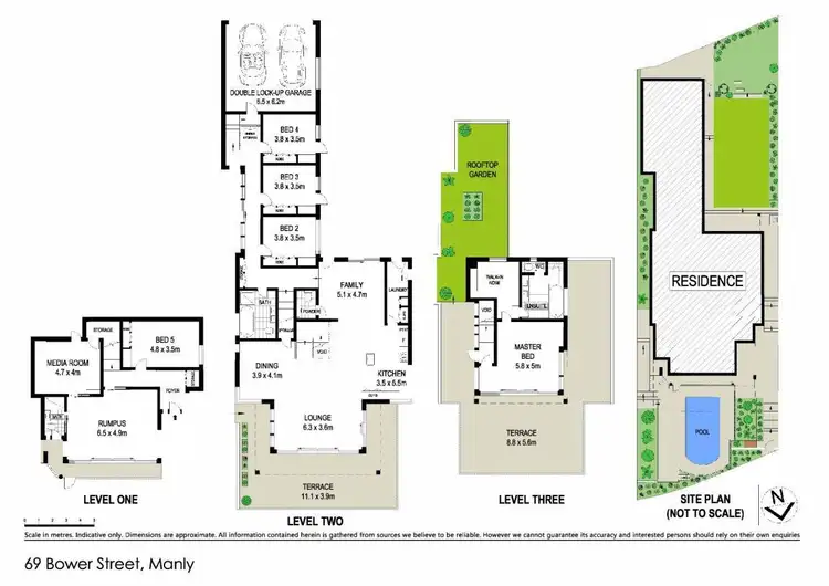 Floorplan of Homely house listing, 69 Bower Street, Manly NSW 2095