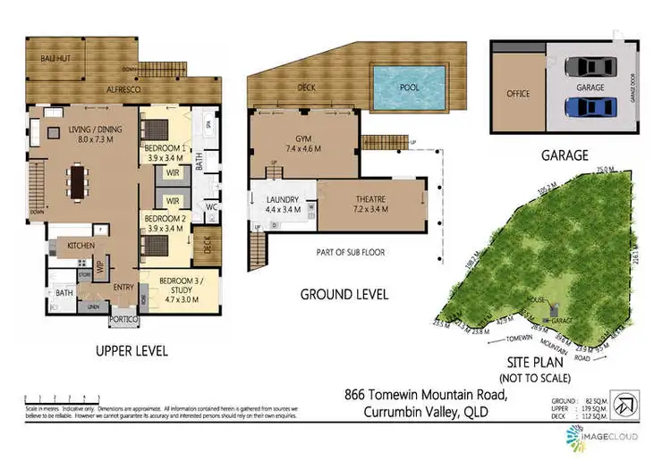 Floorplan of Homely house listing, 866 Tomewin Mountain Road, Currumbin Valley QLD 4223