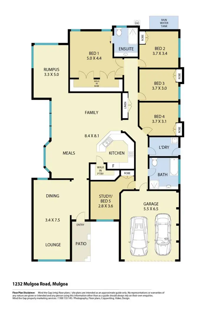 Floorplan of Homely house listing, 1232 Mulgoa Road, Mulgoa NSW 2745