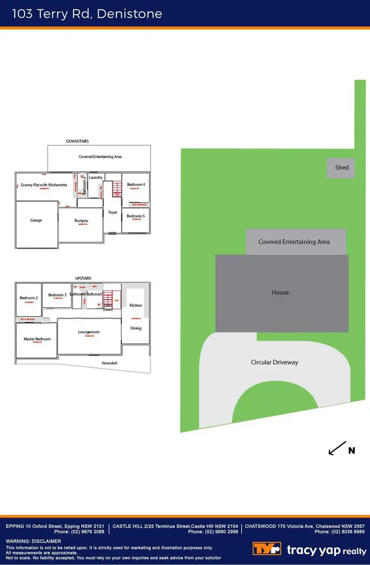 Floorplan of Homely house listing, 103 Terry Road, Denistone NSW 2114