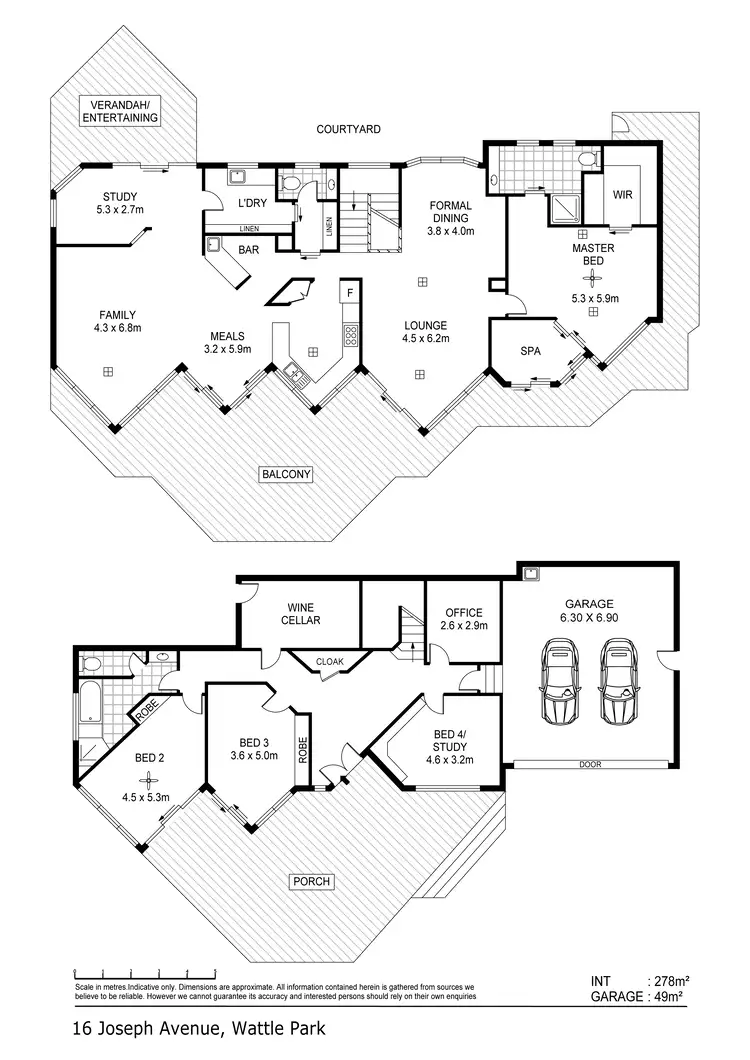 Floorplan of Homely house listing, 16 Joseph Avenue, Wattle Park SA 5066