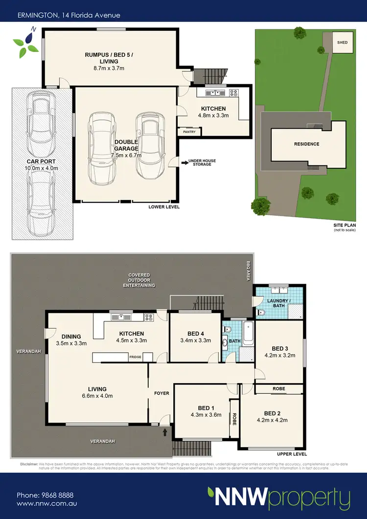 Floorplan of Homely house listing, 14 Florida Avenue, Ermington NSW 2115