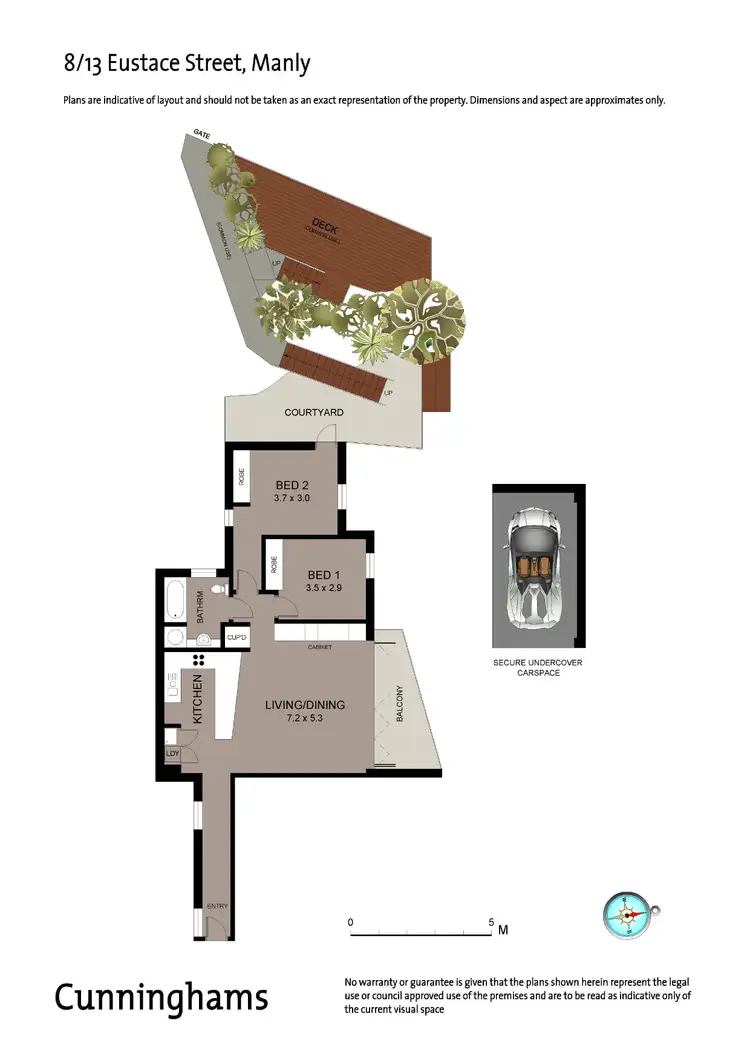 Floorplan of Homely unit listing, 8/13 Eustace Street, Manly NSW 2095