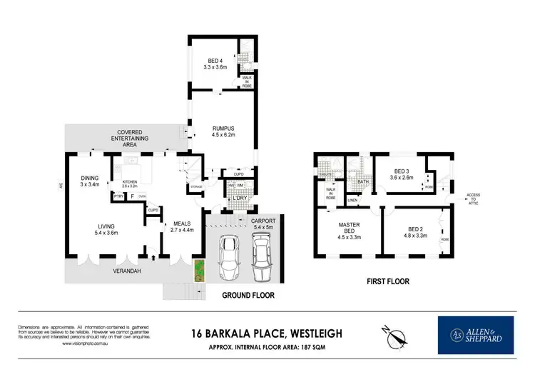 Floorplan of Homely house listing, 16 Barkala Place, Westleigh NSW 2120