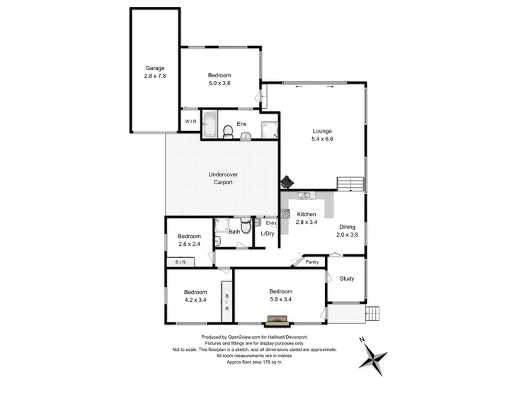 Floorplan of Homely house listing, 77 Ronald Street, Devonport TAS 7310