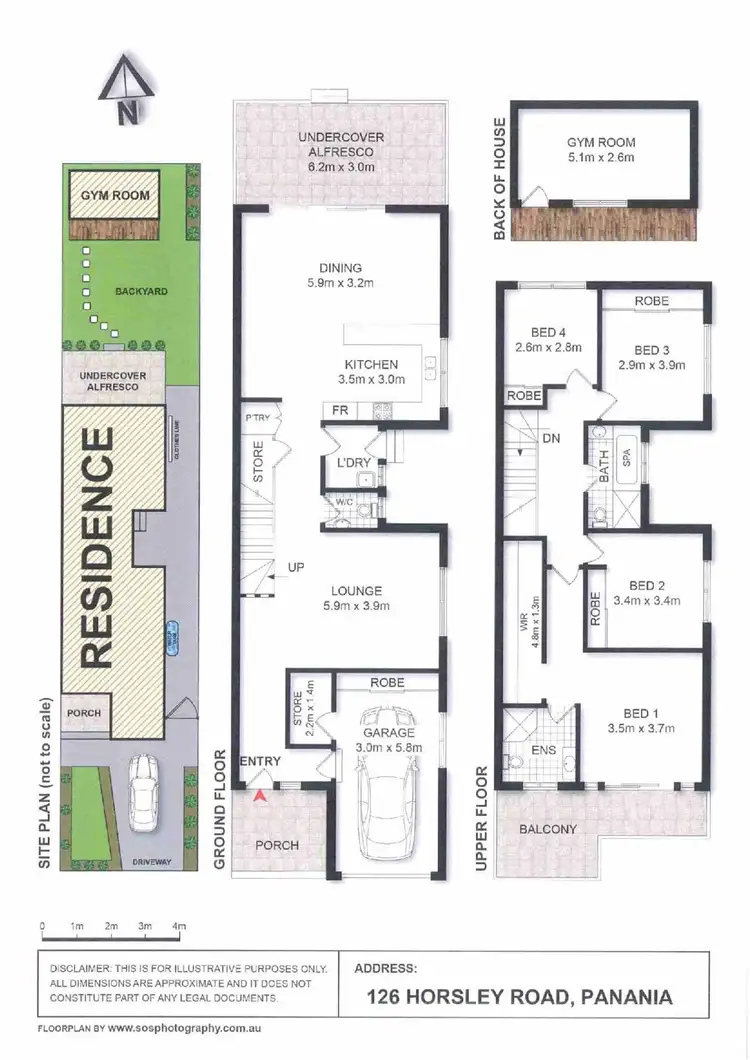 Floorplan of Homely house listing, Address available on request