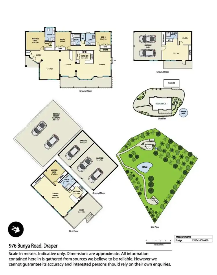 Floorplan of Homely house listing, 976 Bunya Road, Draper QLD 4520