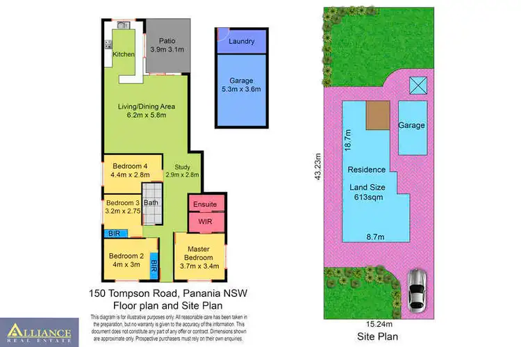 Floorplan of Homely house listing, 150 Tompson Road, Panania NSW 2213