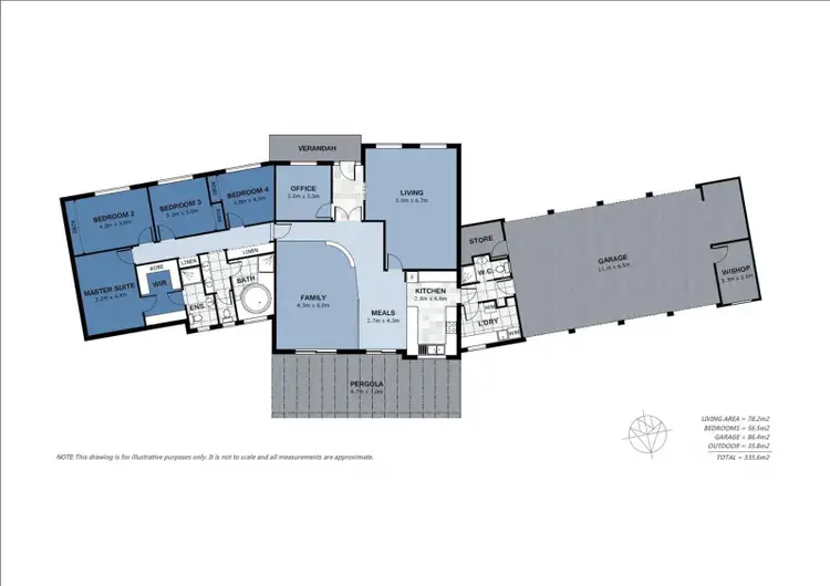 Floorplan of Homely house listing, 14 Colony Crescent, Dubbo NSW 2830