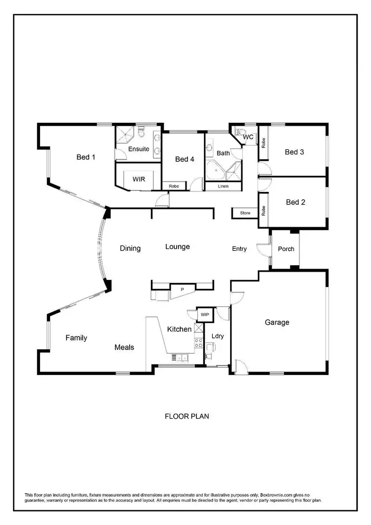 Floorplan of Homely house listing, 10 Sabraon Court, Marcoola QLD 4564
