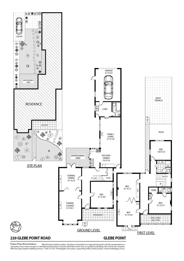 Floorplan of Homely house listing, 220 Glebe Point Road, Glebe NSW 2037