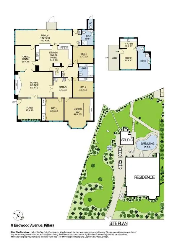 Floorplan of Homely house listing, 8 Birdwood Avenue, Killara NSW 2071