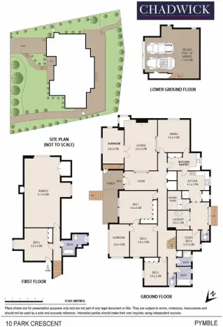 Floorplan of Homely house listing, 10 Park Crescent, Pymble NSW 2073