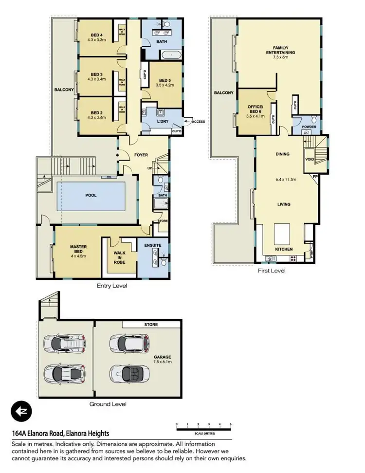 Floorplan of Homely house listing, 164A Elanora Road, Elanora Heights NSW 2101