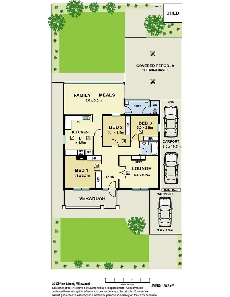 Floorplan of Homely house listing, 37 Clifton Street, Millswood SA 5034