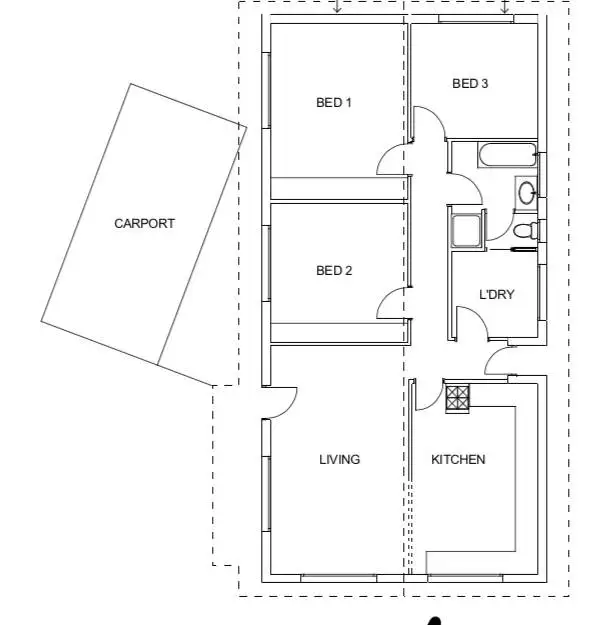 Floorplan of Homely house listing, 33 Keam Street, Mildura VIC 3500