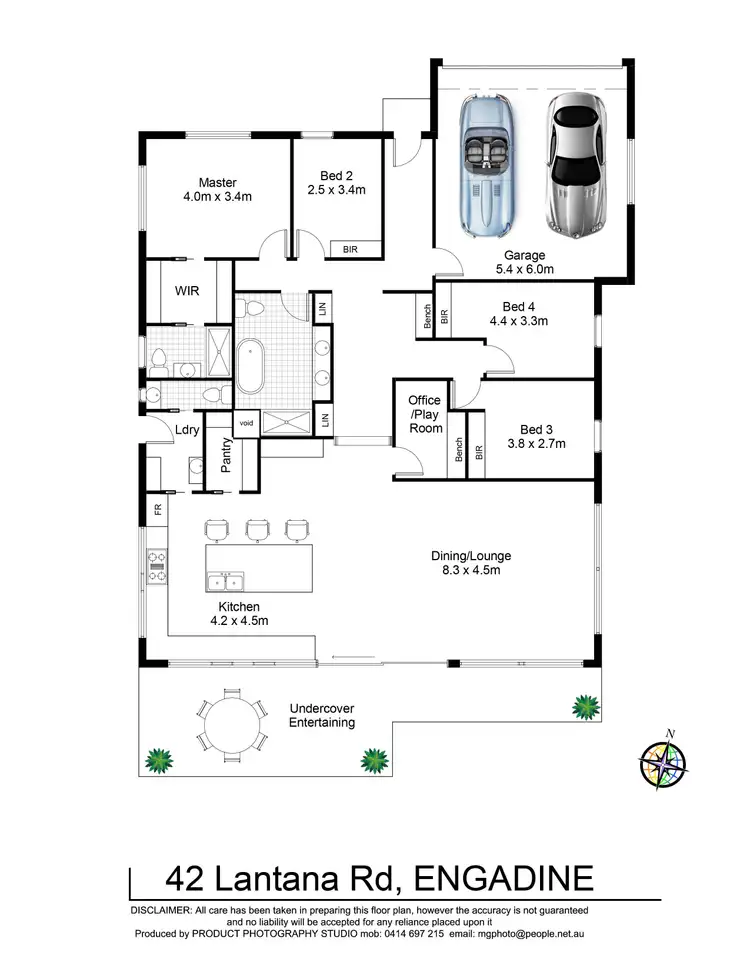 Floorplan of Homely house listing, 42 Lantana Road, Engadine NSW 2233