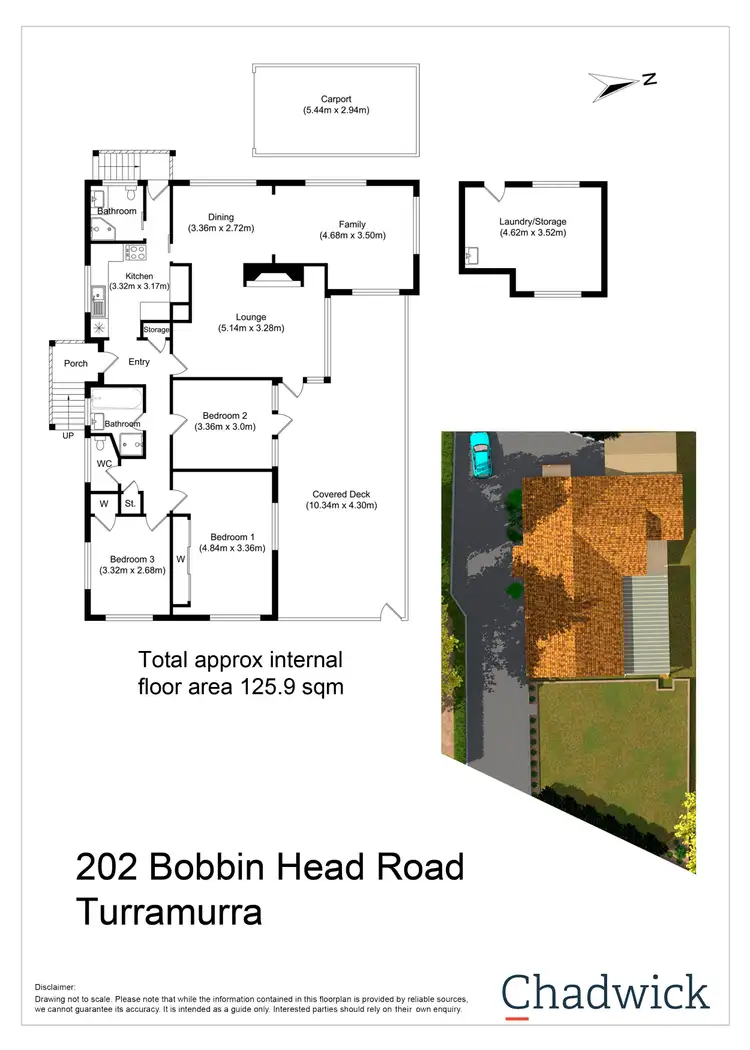 Floorplan of Homely house listing, 202 Bobbin Head Road, Turramurra NSW 2074
