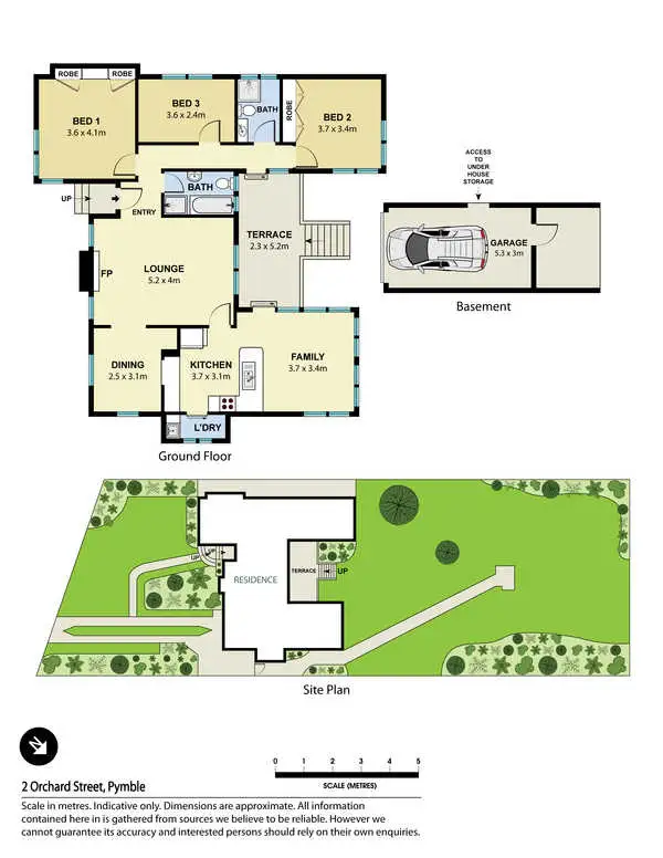 Floorplan of Homely house listing, 2 Orchard Street, Pymble NSW 2073