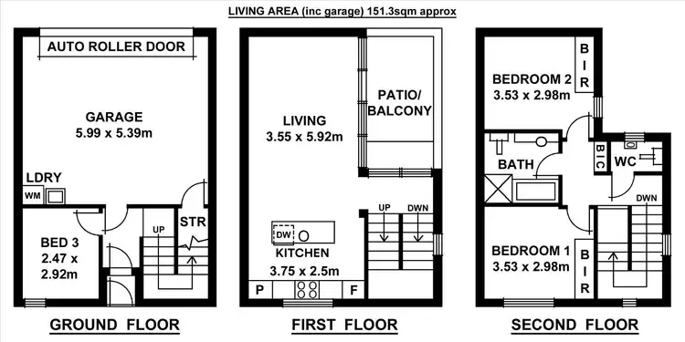 Floorplan of Homely house listing, 6 Todd Place, Adelaide SA 5000