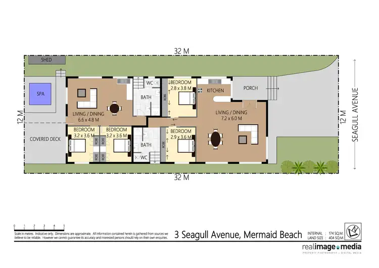 Floorplan of Homely house listing, 3 Seagull Avenue, Mermaid Beach QLD 4218