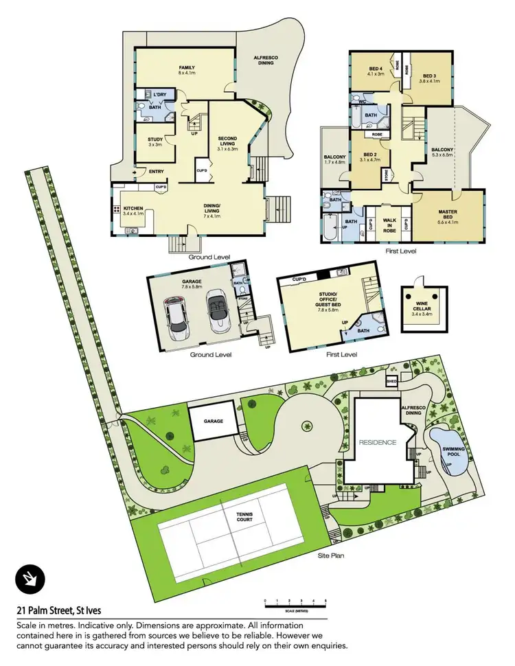 Floorplan of Homely house listing, 21 Palm Street, St Ives NSW 2075
