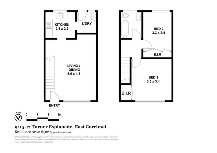 Floorplan of Homely unit listing, 9/15 Turner Esplanade, East Corrimal NSW 2518