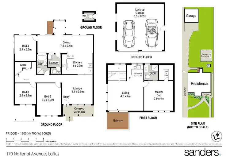 Floorplan of Homely house listing, 170 National Avenue, Loftus NSW 2232