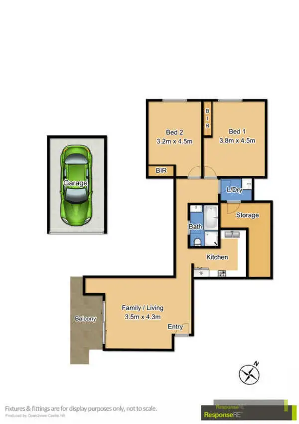 Floorplan of Homely unit listing, 13/180-182 Station Street, Wentworthville NSW 2145