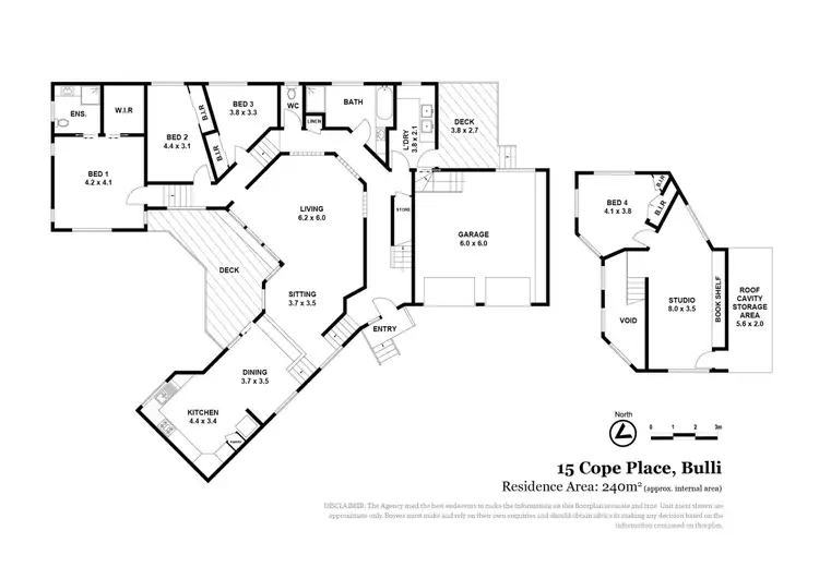 Floorplan of Homely house listing, 15 Cope Place, Bulli NSW 2516