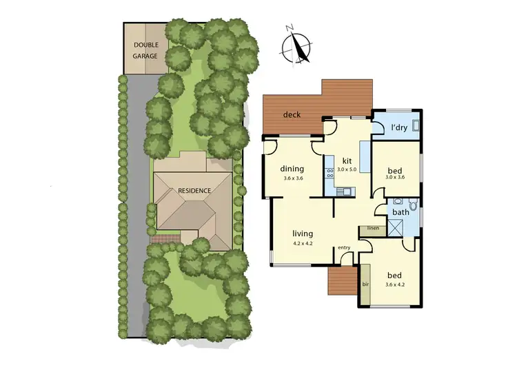 Floorplan of Homely house listing, 9 Railway Road, Neerim South VIC 3831