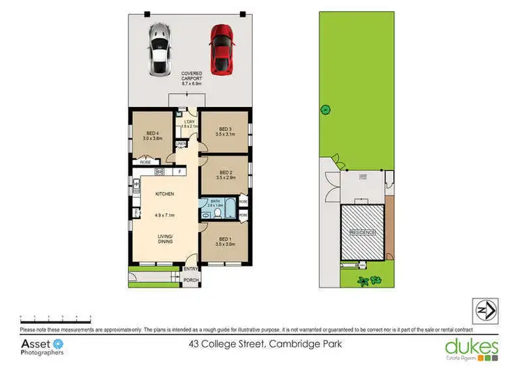 Floorplan of Homely house listing, 43 College Street, Cambridge Park NSW 2747