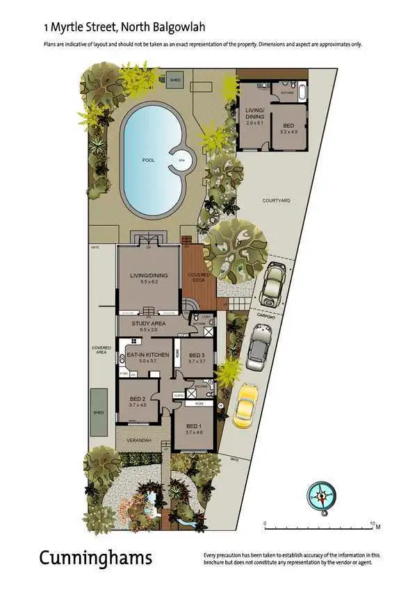 Floorplan of Homely house listing, 1 Myrtle Street, North Balgowlah NSW 2093