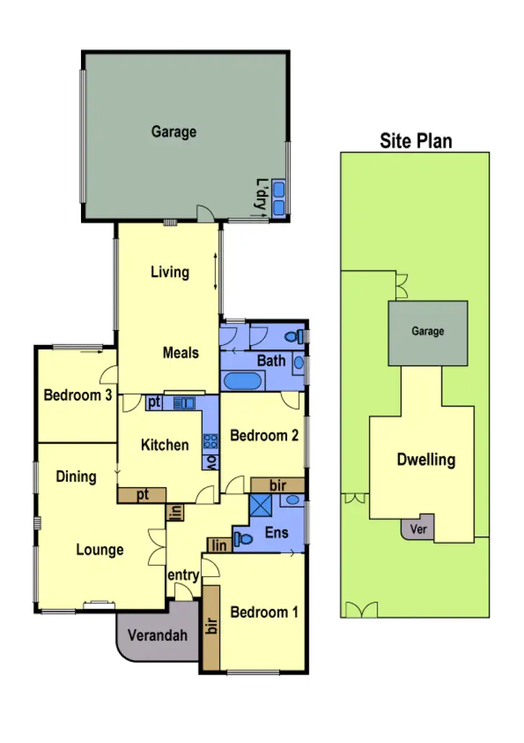Floorplan of Homely house listing, 43 Gloucester Street, Reservoir VIC 3073