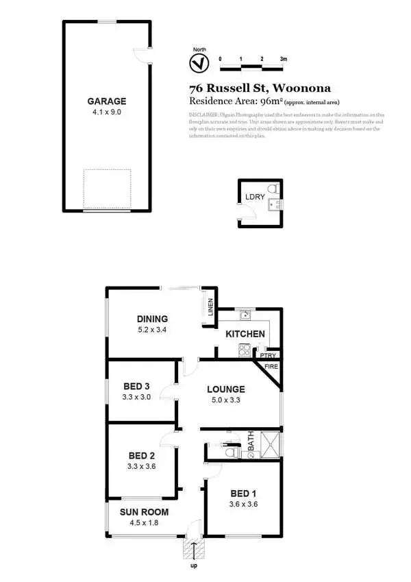 Floorplan of Homely house listing, 76 Russell Street, Woonona NSW 2517