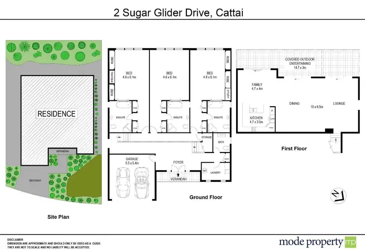 Floorplan of Homely house listing, 2 Sugar Glider Drive, Cattai NSW 2756
