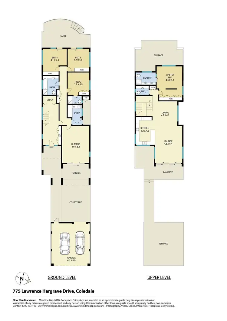 Floorplan of Homely house listing, 775 Lawrence Hargrave Drive, Coledale NSW 2515
