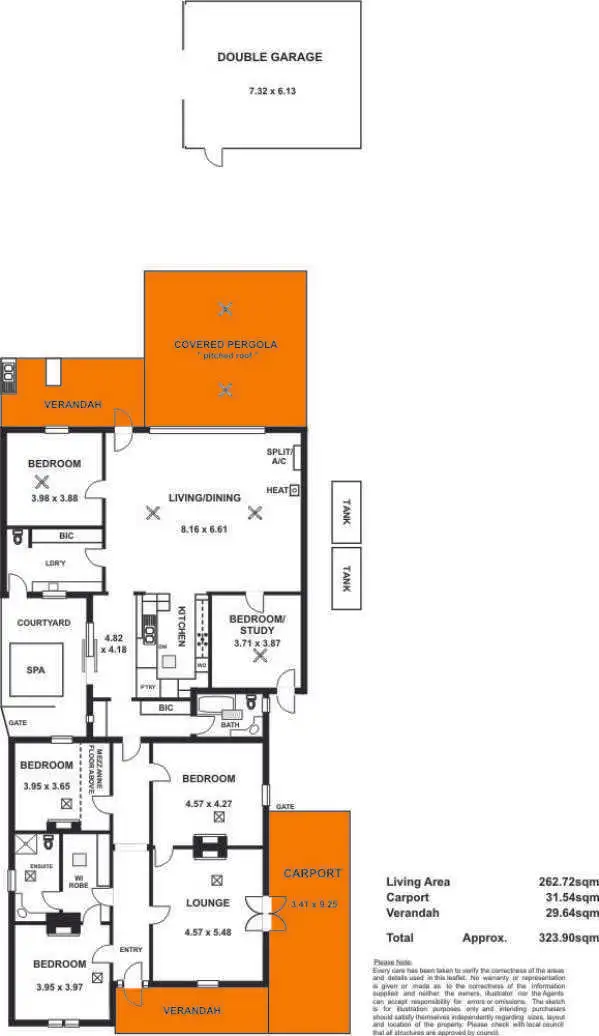 Floorplan of Homely house listing, 36 Gloucester Street, Prospect SA 5082
