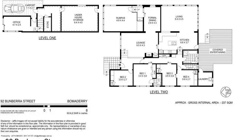 Floorplan of Homely house listing, 92 Bunberra Street, Bomaderry NSW 2541