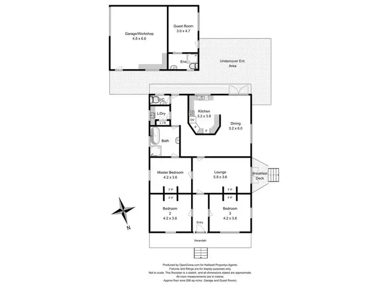 Floorplan of Homely house listing, 219 Oldaker Street, Devonport TAS 7310