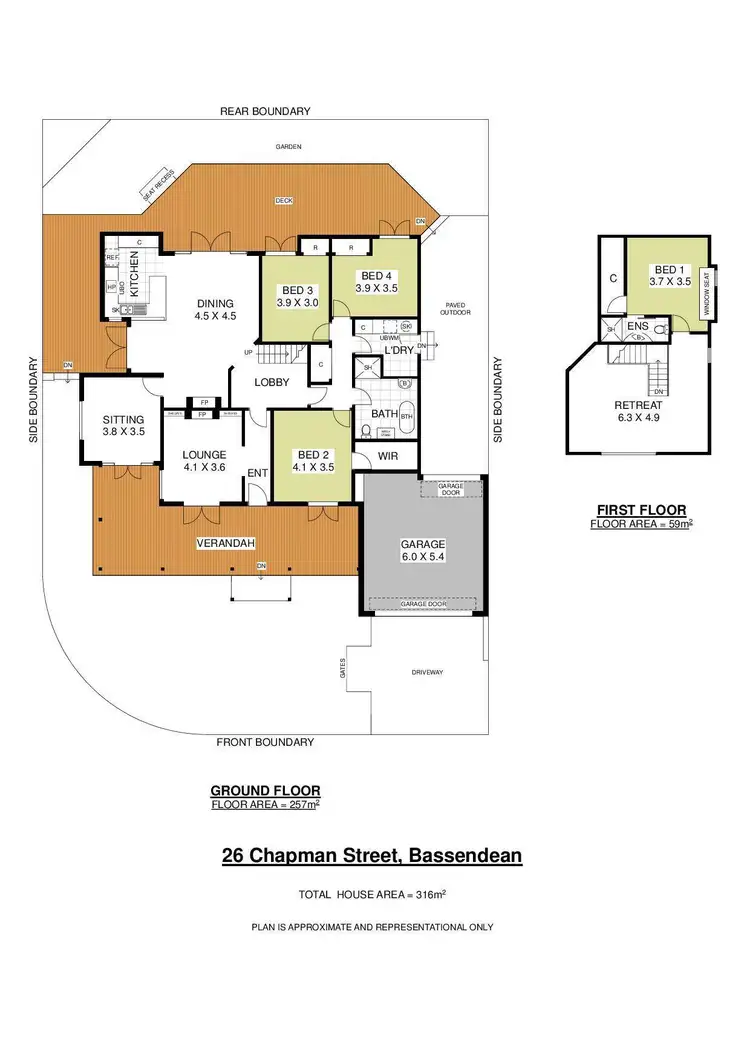 Floorplan of Homely house listing, 26 Chapman Street, Bassendean WA 6054
