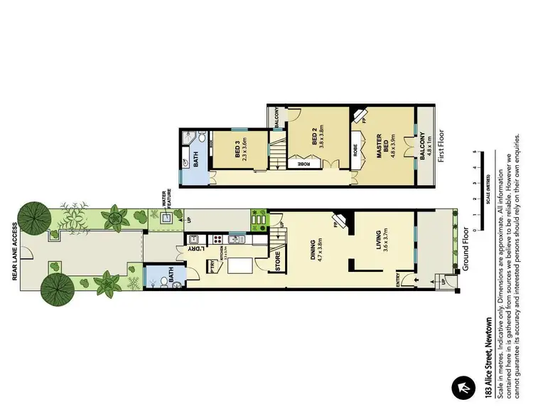 Floorplan of Homely house listing, 183 Alice Street, Newtown NSW 2042