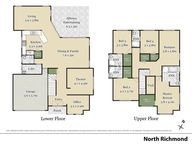 Floorplan of Homely house listing, 68 Grose Vale Road, North Richmond NSW 2754
