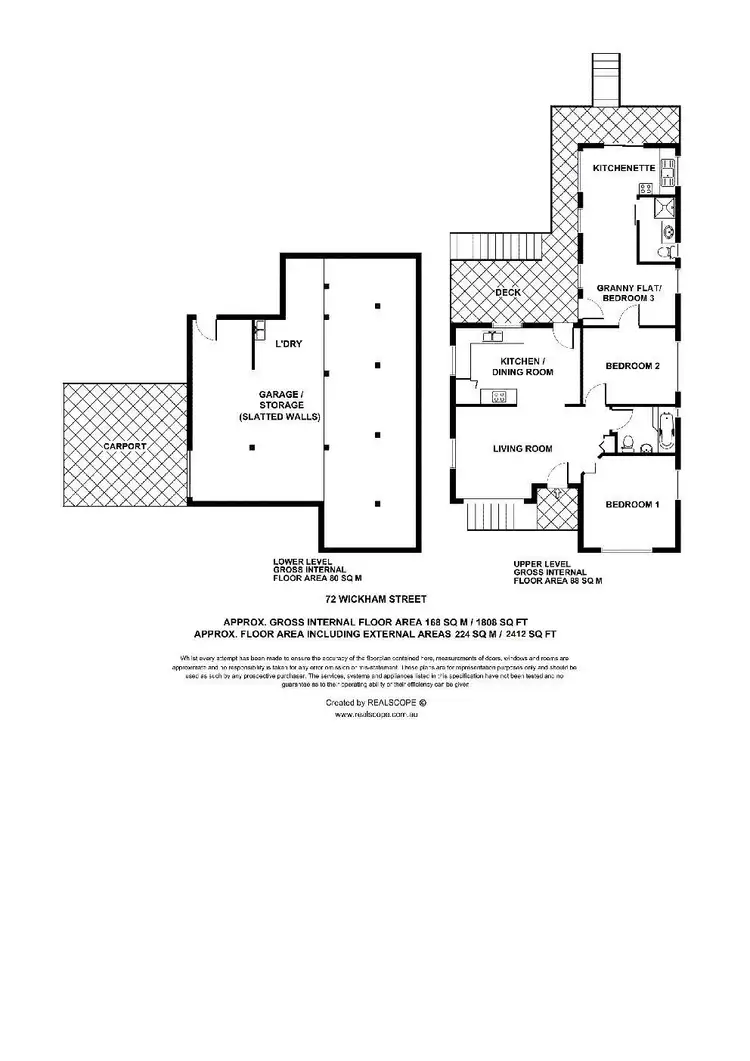 Floorplan of Homely house listing, 72 Wickham Street, Morningside QLD 4170