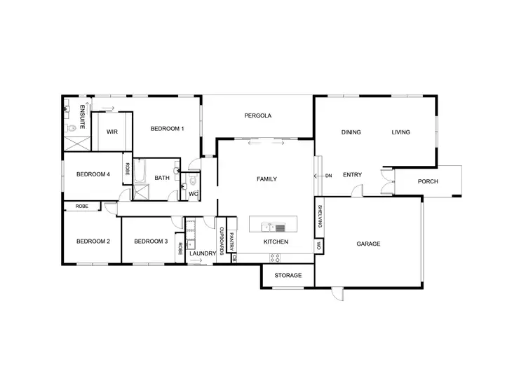Floorplan of Homely house listing, 10 Rivers Street, Weston ACT 2611