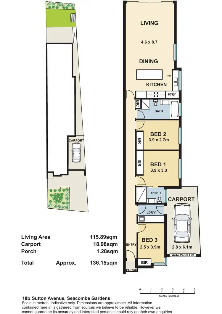Floorplan of Homely house listing, 18 Sutton Avenue, Seacombe Gardens SA 5047