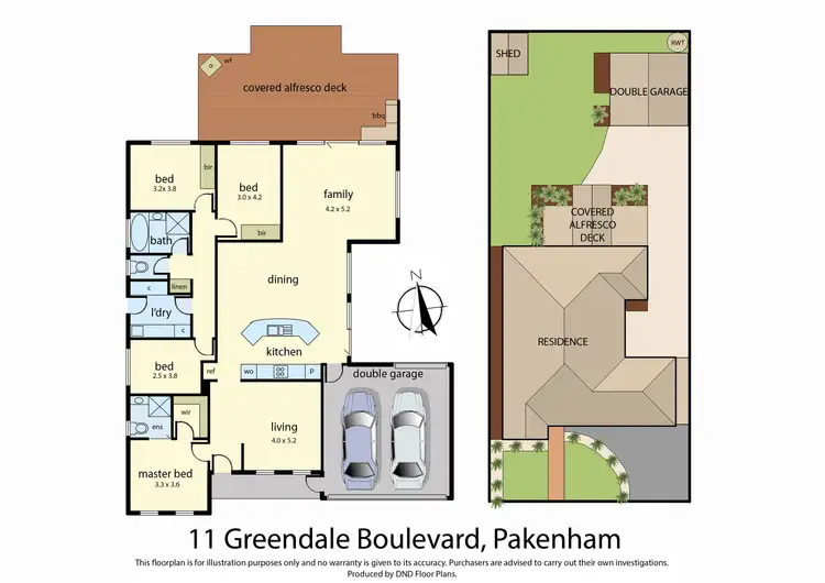 Floorplan of Homely house listing, 11 Greendale Boulevard, Pakenham VIC 3810