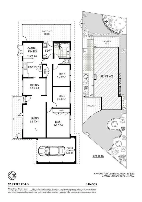 Floorplan of Homely house listing, 76 Yates Road, Bangor NSW 2234